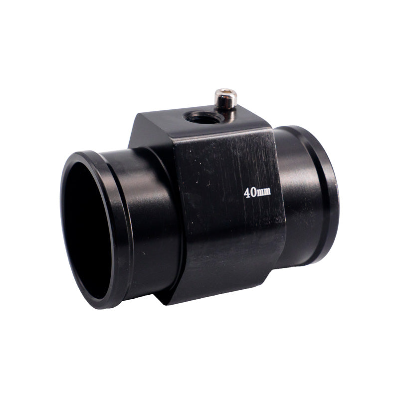 Simoni Racing, Water Temperature Sensor Fitting - Black Anodized Aluminum - Ø40mm