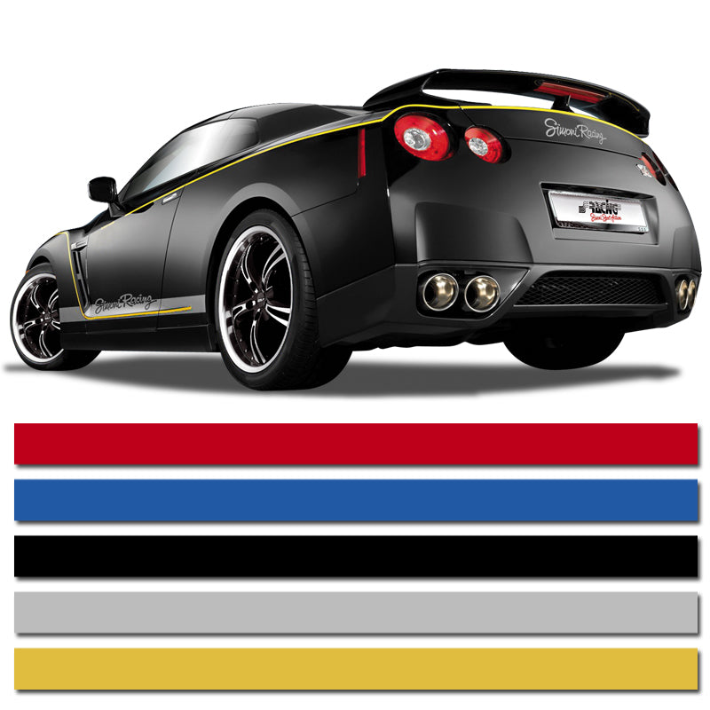 AutoStyle, Samolepicí pinstripe - Černá - 3mm x 975cm