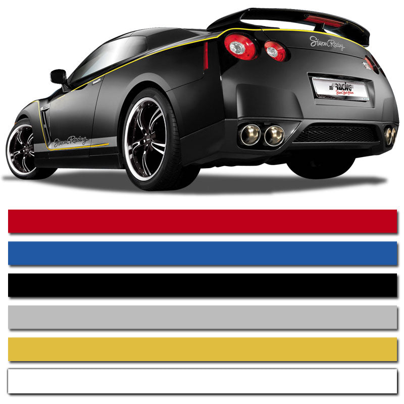 AutoStyle, univerzální samolepicí pinstripe - bílá - 6 mm x 975 cm