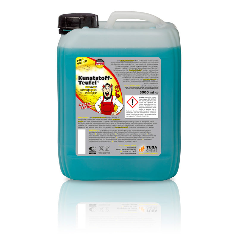 Tuga Chemie, intensywny środek do czyszczenia tworzyw sztucznych - niebieski - 5000ml