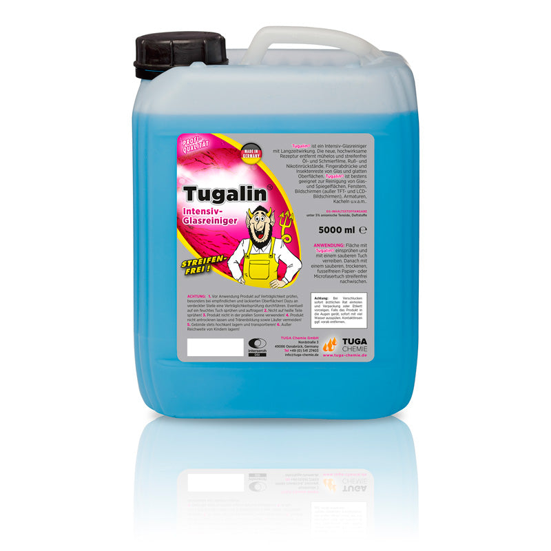 Tuga Chemie, Nano środek do czyszczenia szyb - bez smug - 5000 ml