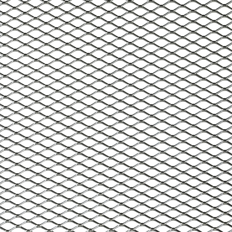 AutoStyle, Race Mesh płyta - aluminium - wzór diamentowy - 16x8mm - 125x25cm