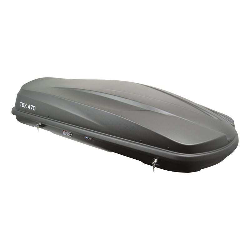 Twinny Load, Tagboks TBX 470 Liter - Mat-Antracit - 189x78x38cm