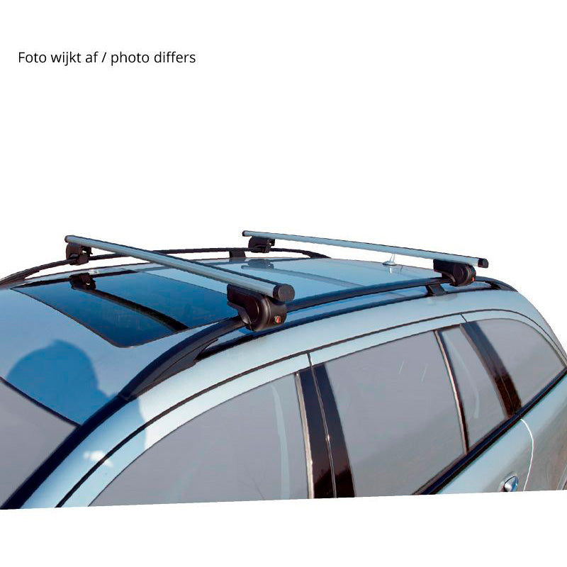 Twinny Load, Roof Rack Set in Aluminum - TUV Approved - 100kg load