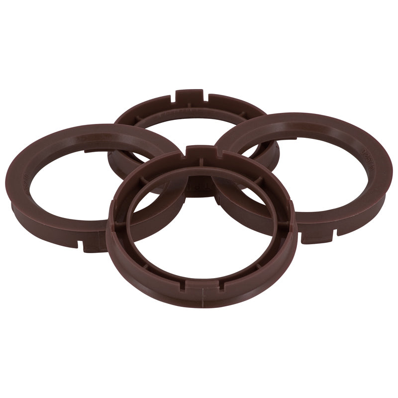 TPI, anelli di centraggio, 69.1->67.6mm - marrone caffè