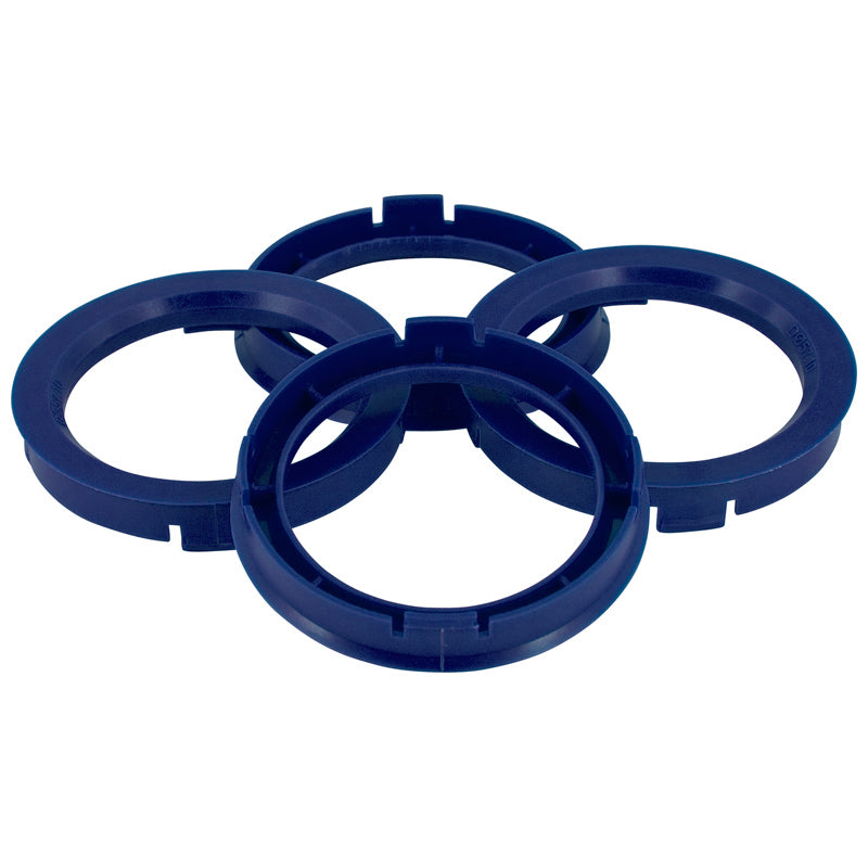 TPI, Anelli di centraggio, 72.5->56.6mm - Blu reflex