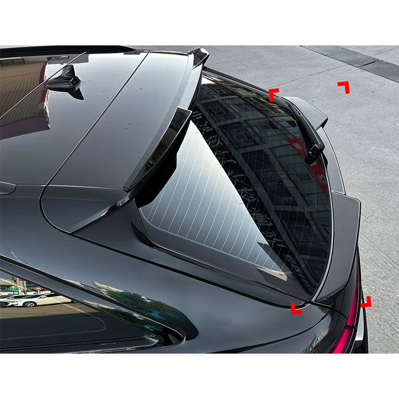 AutoStyle, Bagspoiler, Glanssort ABS, passer til Audi A6 (C8) Avant (2018-2024)