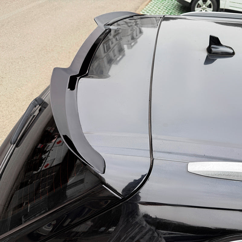 AutoStyle, spojler dachowy, błyszcząca czerń, pasuje do Audi Q7 (4M) (2015-2019) inkl. S-Line