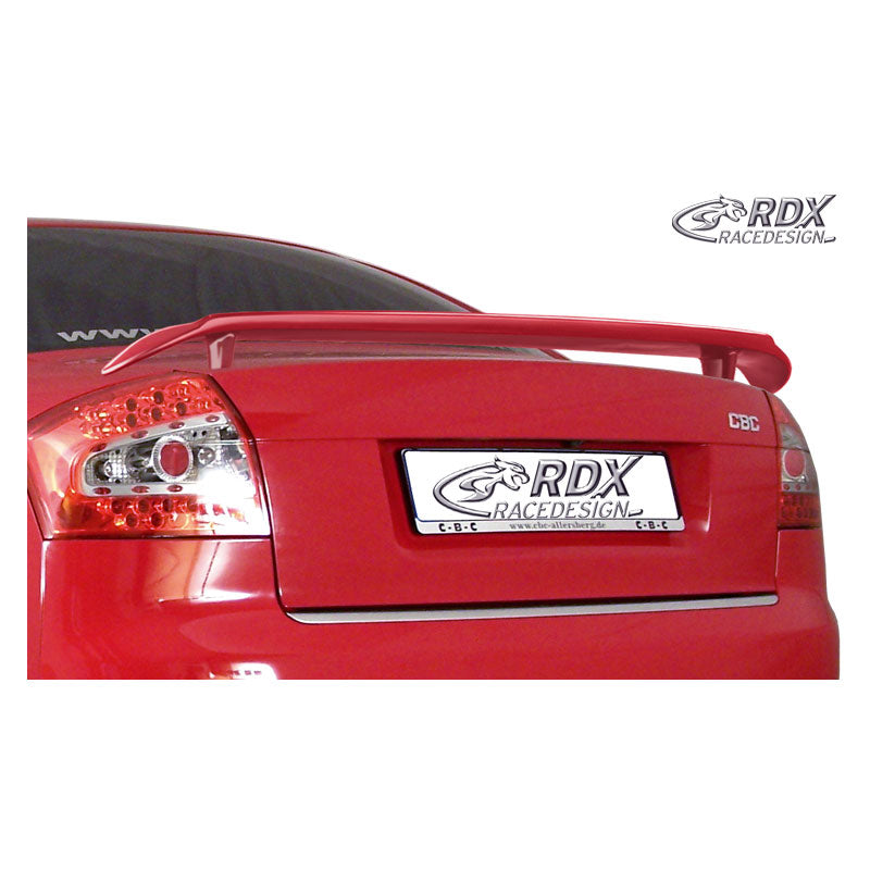 RDX Racedesign, spoiler na kufr, vhodné pro Audi A4 Sedan B6/8E 2001-2004 (PU)