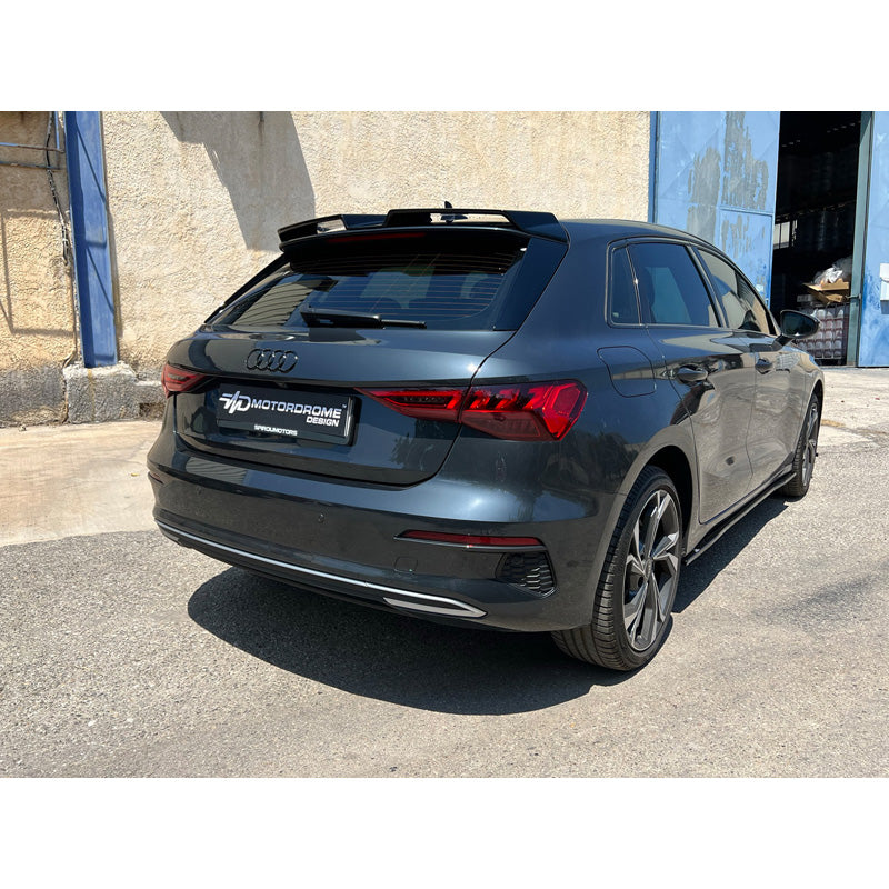 Motordrome, Roof wing, Fits Audi A3 (8Y) Sportback 2020- (PU)