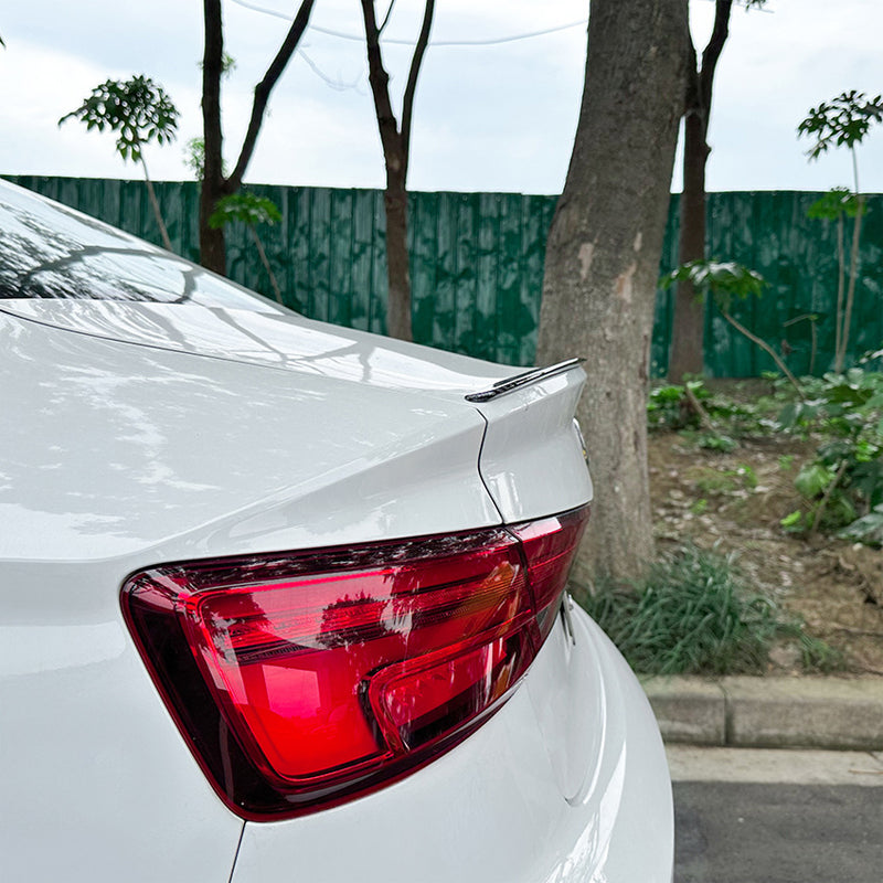 AutoStyle, achterspoiler, glanzend zwart, past op Audi A3/S3 (8V) Sedan 2013-2020