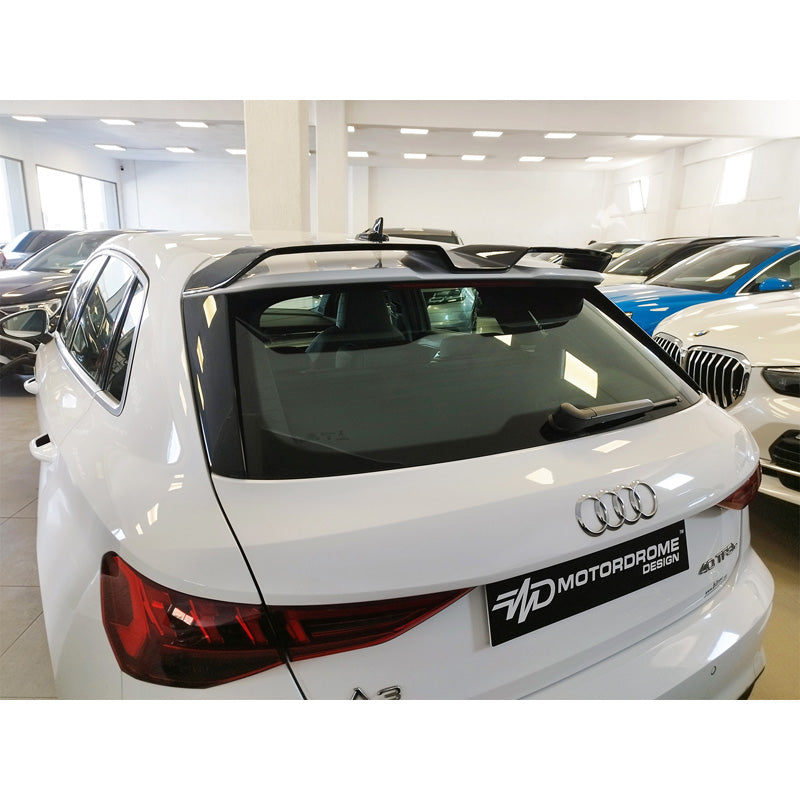 Motordrome, Tagspoiler, Polyurethan (PU), passer til Audi A3 (8Y) Sportback S-Line / S3 / RS3 (2020-2024 inkl. Facelift 2024-)