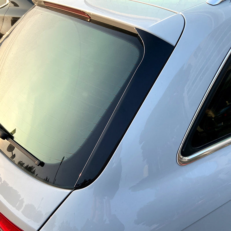 AutoStyle, Spoiler laterali lunotto, Nero lucido, Adatto a Audi A4 (B8) Avant/Allroad 2008-2015, escluso S-Line