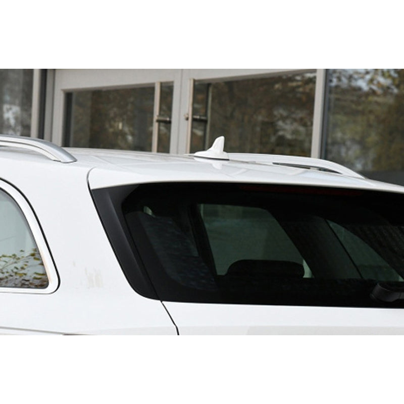 AutoStyle, spoilers laterales de la luneta trasera, ABS negro brillante, Compatible con Audi A6 (C7) Avant/Allroad 2011-2018, excl. S-Line