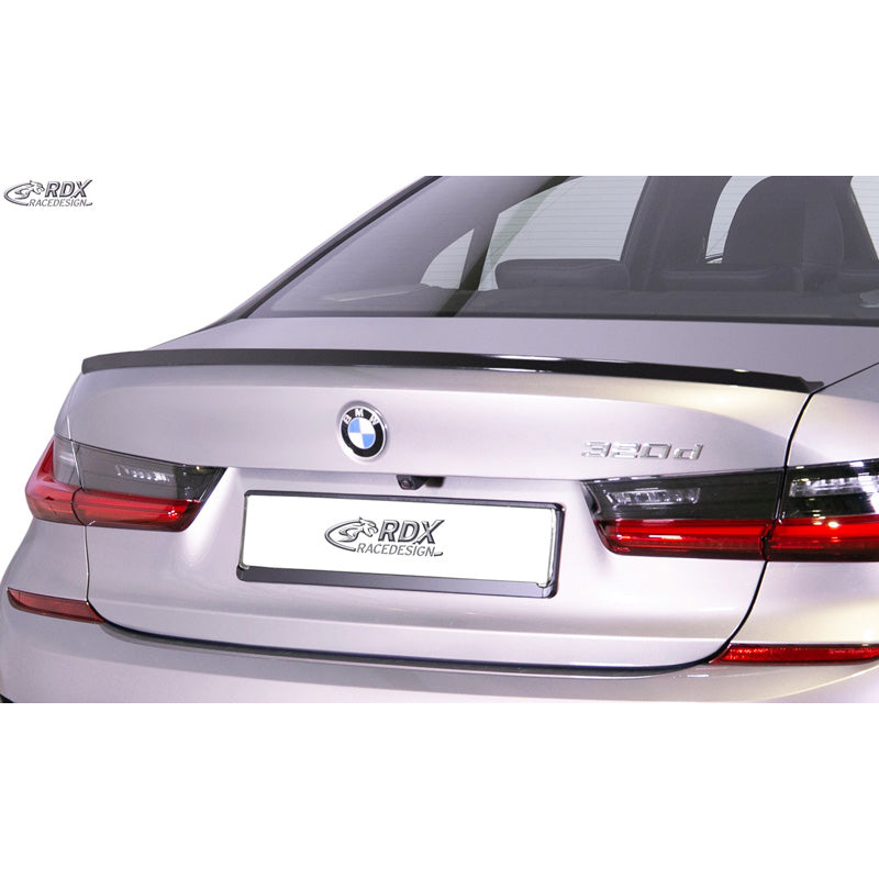 RDX Racedesign, spoilerová lišta víka kufru, vhodná pro BMW 3-Series G20 2019- (ABS)