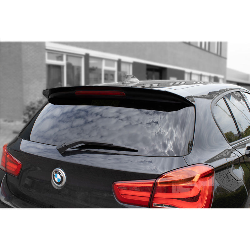 AutoStyle, spoiler na víko zavazadlového prostoru - BMW 1-Series F20/F21 (2011-2019) - samolepicí - lesklá černá