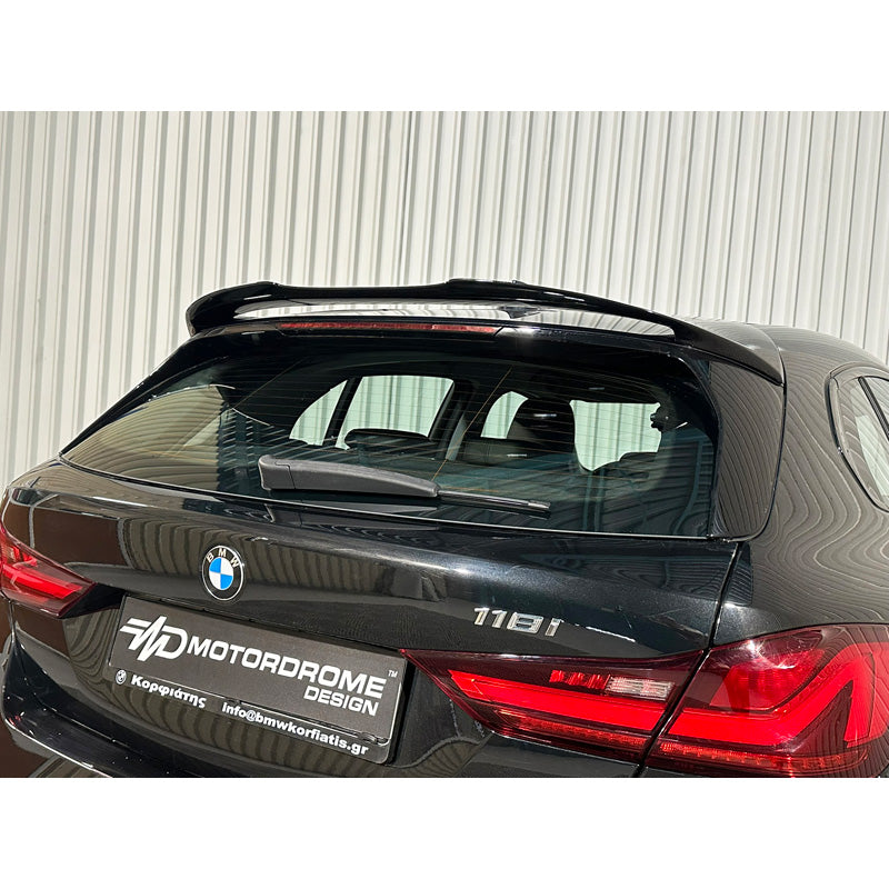 Motordrome, Spoiler tetto, PU, Adatto a BMW 1-Series (F40) excl. M-Sport/128ti/M135i 2019-2024, Non verniciato