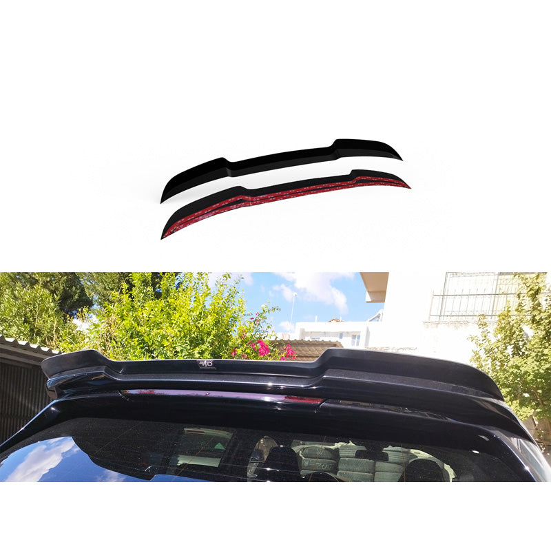 Motordrome, Spoiler tetto, ABS nero lucido, Adatto a BMW 1-Series (F40) M-Sport/128ti/M135i 2019-2024