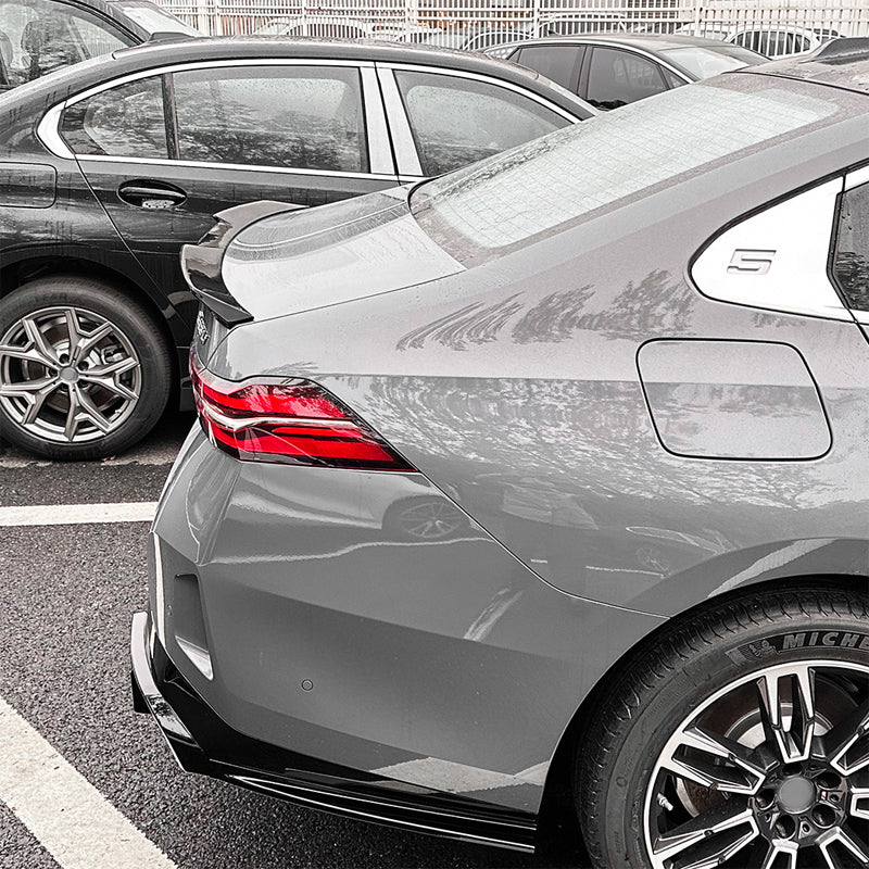 AutoStyle, Rear Spoiler, Glossy Black ABS, Fits BMW 5-Series G60 Sedan 2023-