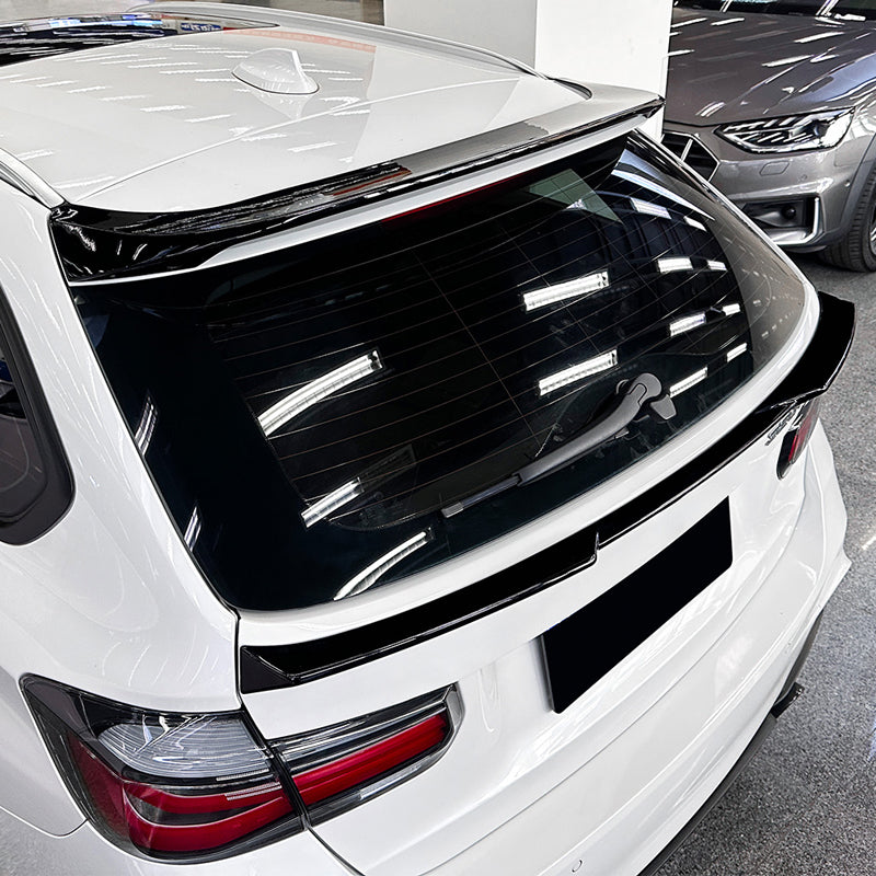 AutoStyle, Spoiler arrière, ABS noir brillant, compatible avec BMW 3-Serie F31 Touring (2012-2019)