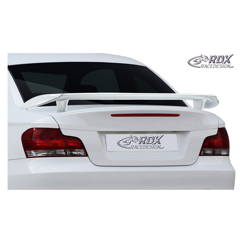 RDX Racedesign, alerón de maletero, compatible con BMW 1-Series E82/E88 Coupé/Cabrio (PU)
