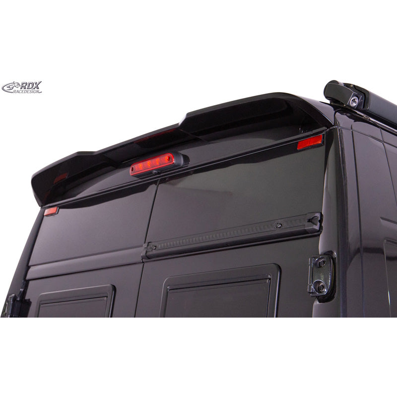 RDX Racedesign, spoiler dachowy, pasuje do Citroën Jumper 2003- / Fiat Ducato 2003- / Opel Movano 2022- / Peugeot Boxer 2003- (H2) (PU)