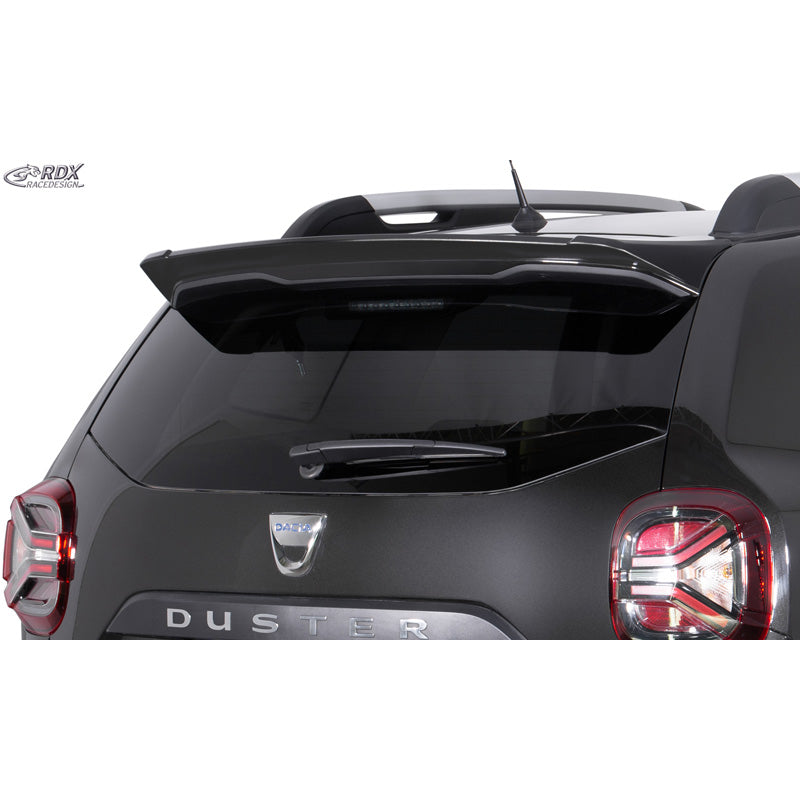 RDX, spoiler da tetto, PU-Rim, adatto a Dacia Duster II Facelift (2021-2023)