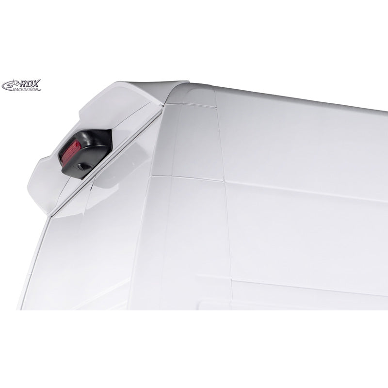 RDX, alerón de techo, PU, compatible con Citroën Jumper (2006-), Fiat Ducato (2006-), Peugeot Boxer (2006-), RAM ProMaster (2014-), Opel Movano (2021-), Toyota Proace Max (2024-)