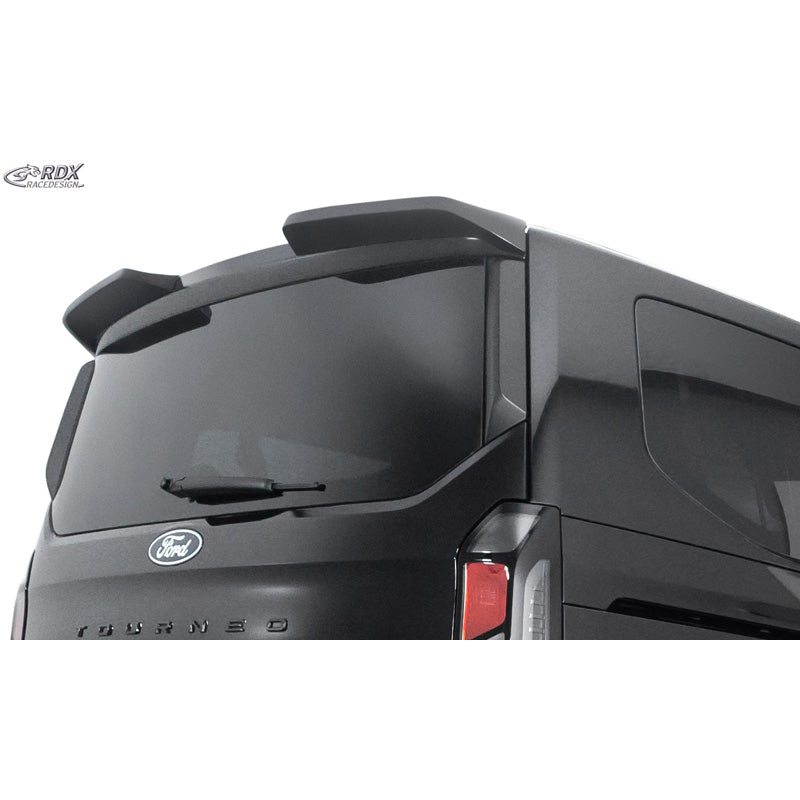 RDX Racedesign, spoiler de techo, PU-Rim, compatible con Ford Transit Custom / Tourneo Custom 2023- & Volkswagen Transporter / Caravelle T7 2024-