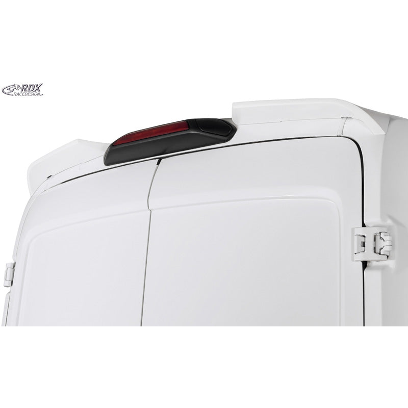 RDX Racedesign, Dakspoiler, Onbehandelde PU-rand, Past op Ford Transit H2 2014-2019 & 2019-