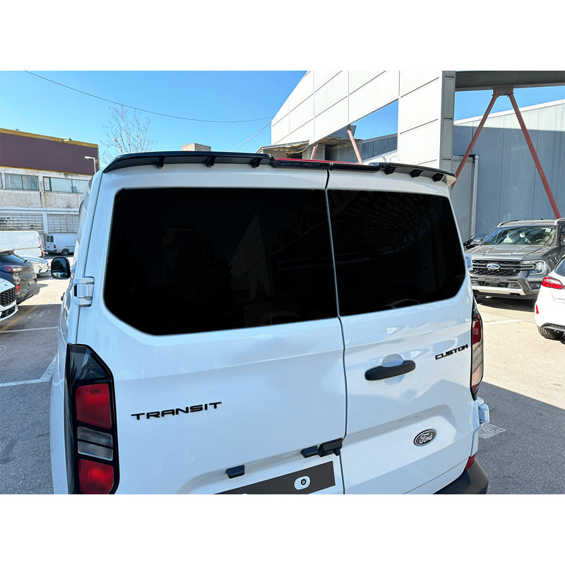 Motordrome, alerón de techo, compatible con Ford Transit Custom (V710) 2023- (con 2 puertas traseras) (PU)
