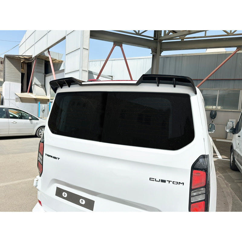 Motordrome, Roof spoiler V.2, fits Ford Transit Custom (V710) 2023- (with tailgate) (PU)