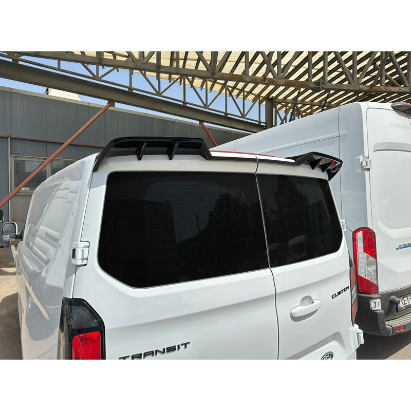 Motordrome, alettone da tetto V.2, adatto a Ford Transit Custom (V710) 2023- (with 2 rear doors) (PU)