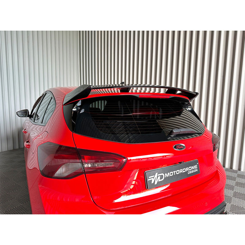 Motordrome, střešní spoiler, PU, pasuje na Ford Focus IV HB 2018-2021 & Facelift 2021, včetně ST-Line, neopracovaný
