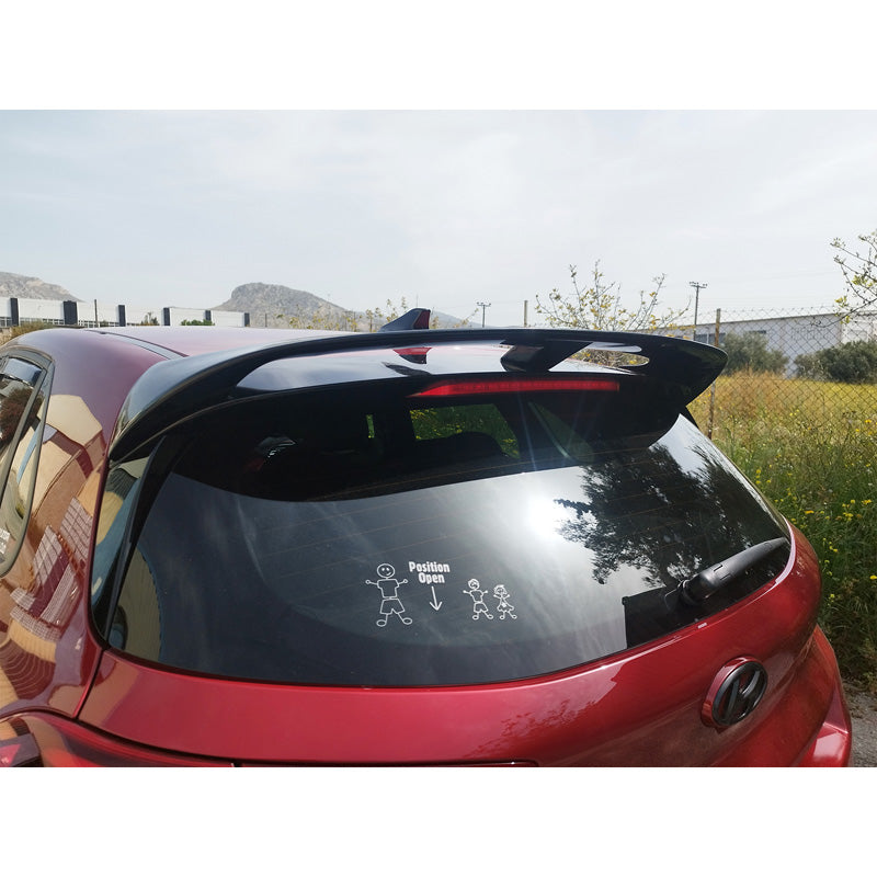 Motordrome, spojler dachowy, poliuretan, pasuje do Hyundai i30 III Hatchback (PDE) (2016-), inkl. N-Line