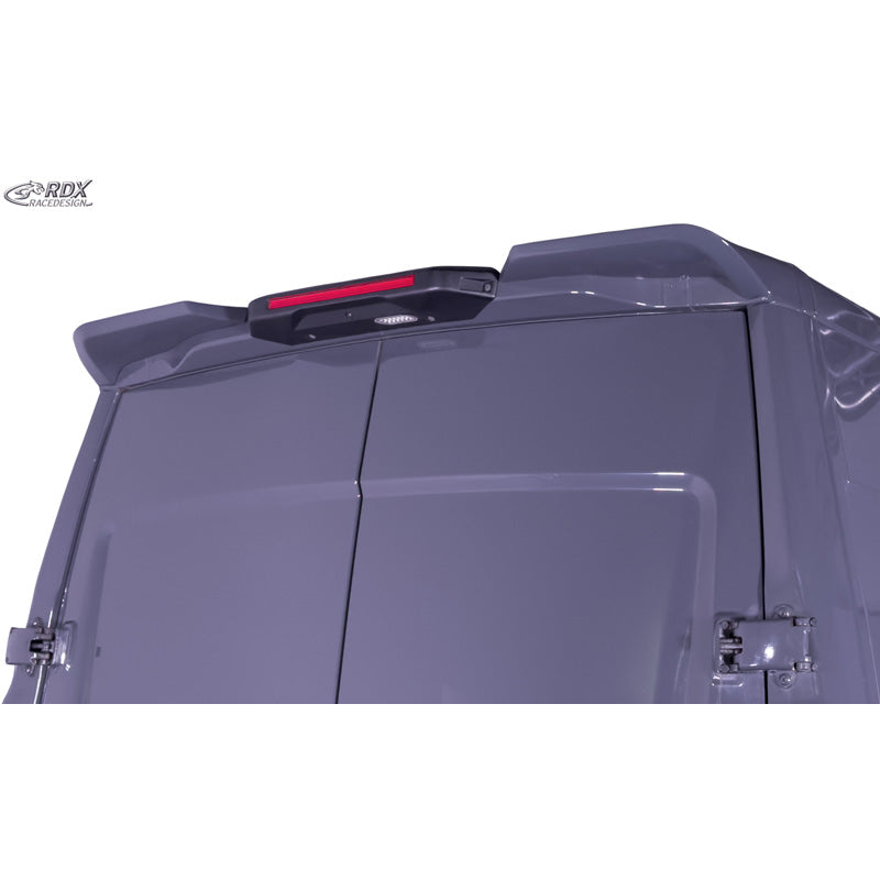 RDX Racedesign, Spoiler tetto, PU-Rim, Compatibile con Iveco Daily H2 2014-2019 & 2019-, Non trattato