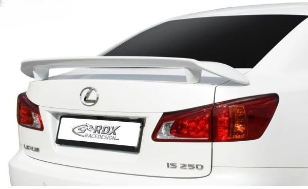 RDX Racedesign, spoiler víka kufru, pasuje na Lexus IS (XE2) 2005-2013 (PU)