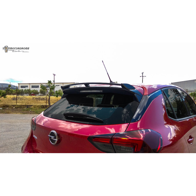 Motordrome, spoiler tetto, compatibile con Opel Corsa F 2019- (PU)
