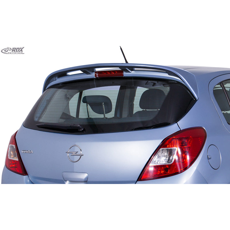 RDX Racedesign, spoiler dachowy, pasuje do Opel Corsa D 5-drzwiowy 2006-2014 'OPC Look' (PUR-IHS)