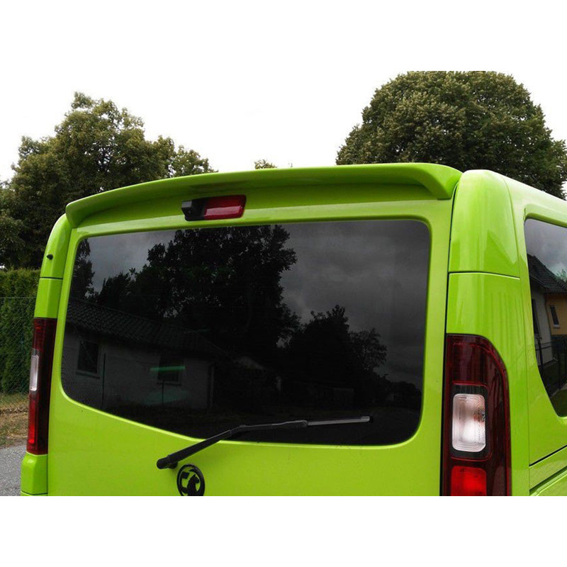 Motordrome, střešní spoiler, pasuje na Nissan Primastar/NV300 & Opel Vivaro & Renault Trafic & Fiat Talento (modely se zadní výklopnou stěnou) (PU)