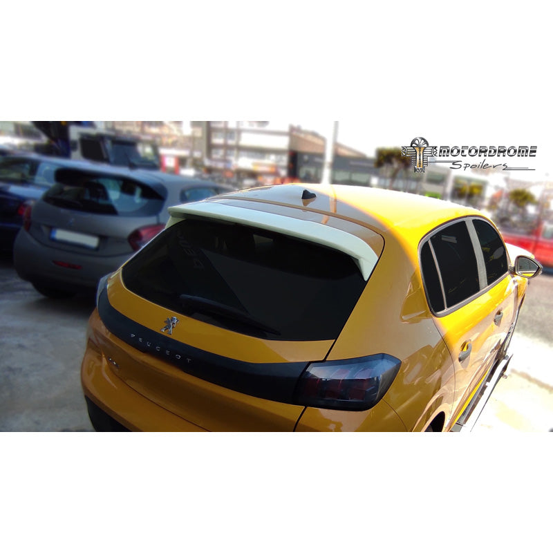 Motordrome, spoiler da tetto, compatibile con Peugeot 208 II HB 5 porte 2019- (escluso GT) (PU)