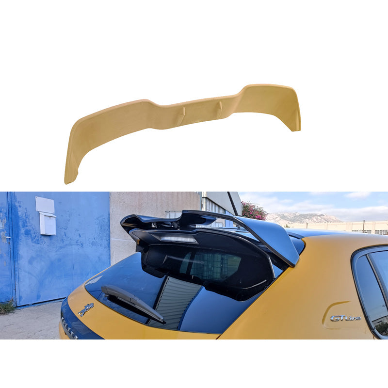 Motordrome, Becquet de toit, convient à Peugeot 208 II GT 5-doors 2019- (PU)