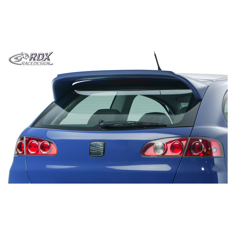 RDX Racedesign, Roof spoiler, fits Seat Ibiza 6L 3/5-doors 2002-2008 'Big' (PUR-IHS)