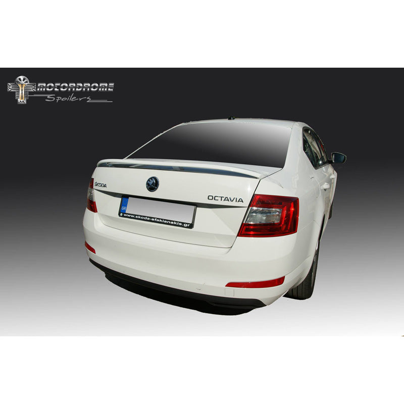 Motordrome, Spoiler posteriore, adatto a Skoda Octavia III Sedan 2013-2017 & 2017-2020 'RS-Look' (PU)