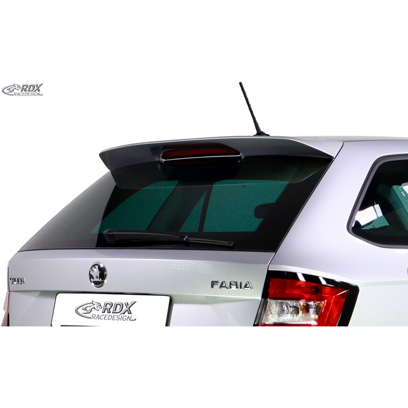 RDX Racedesign, aileron de toit, compatible avec Skoda Fabia III (5J) Kombi 2014- (PUR-IHS)