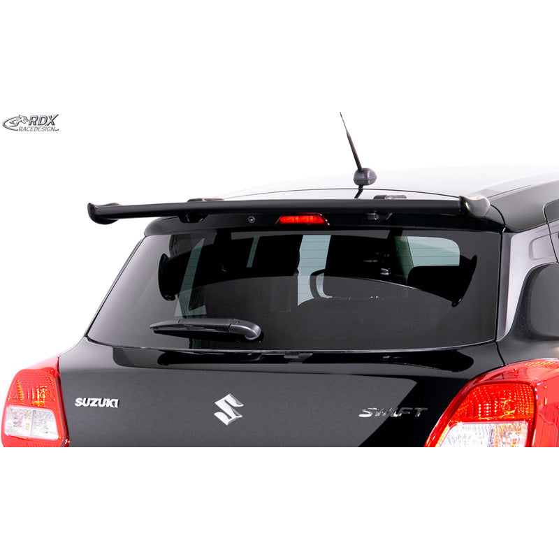 RDX Racedesign, alerón de techo, compatible con Suzuki Swift IV (RZ/AZ) 2017- (PUR-IHS)