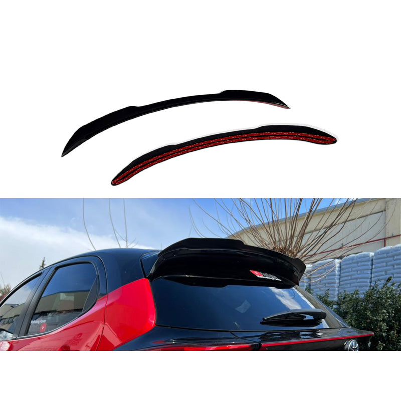 Motordrome, Spojler dachowy (Spoiler Cap), pasuje do Toyota Yaris (P21) 2020- incl. GR Sport (ABS Gloss black)