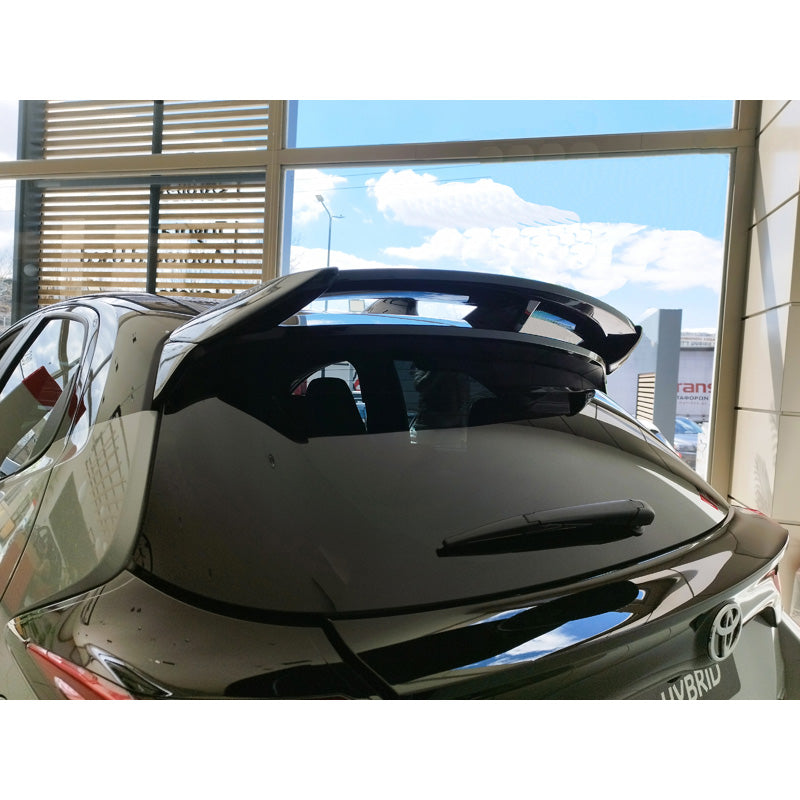 Motordrome, Spoiler tetto, PU non verniciato, Compatibile con Toyota Yaris 2020- incl. GR Sport