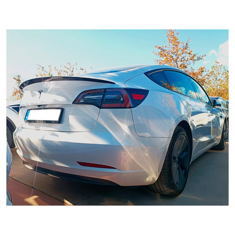 Motordrome, alerón trasero, compatible con Tesla Model 3 2017- (PU)