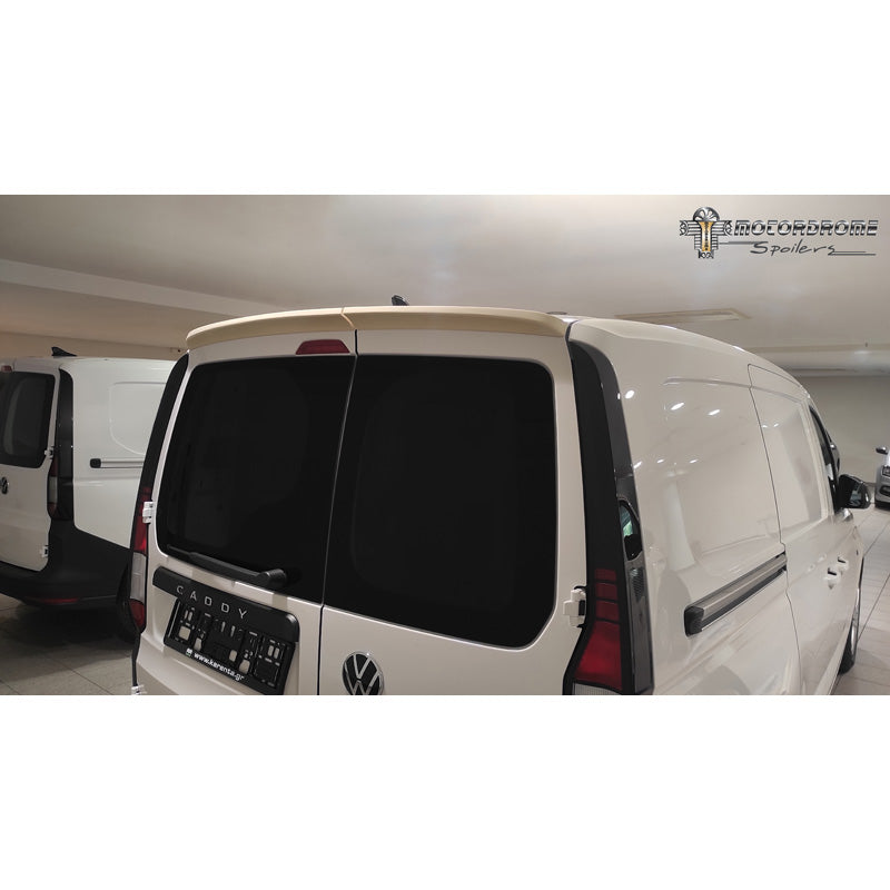 Motordrome, spoiler dachowy, pasuje do Volkswagen Caddy V Box/MPV 2020- (z 2 dwuskrzydłowymi tylnymi drzwiami) (PU)
